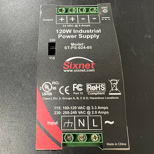 Sixnet Industrial Power Supply Series - ST-PS-024-05