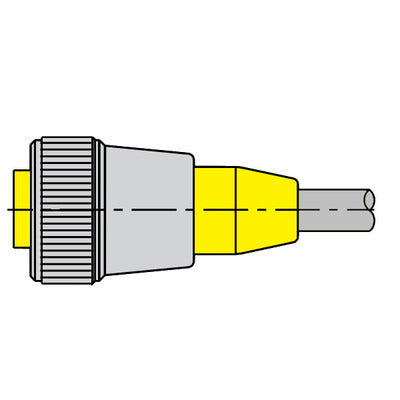 Turck Single Ended Cordset (P-RKV 408-181-14M)