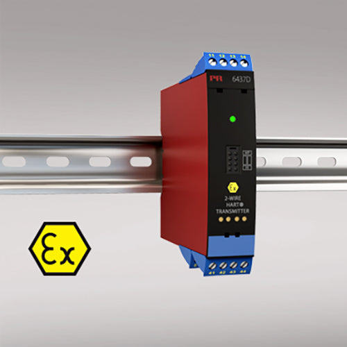 PR 6437 DIN-Rail Temperature Transmitter