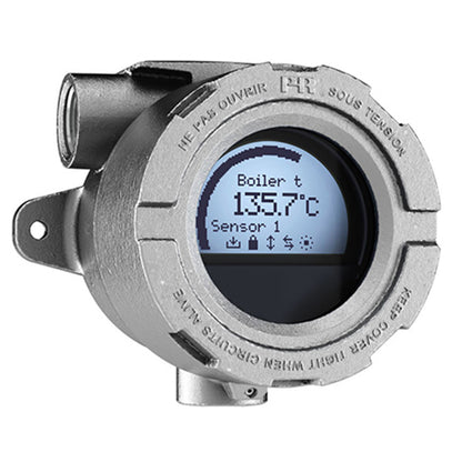 PR 7501 Field-Mounted Temperature Transmitter, Stainless Steel Housing, Safe Area