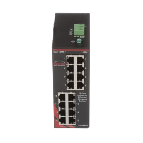 Sixnet SLX Managed Ethernet Switches - SLX-16MS-1