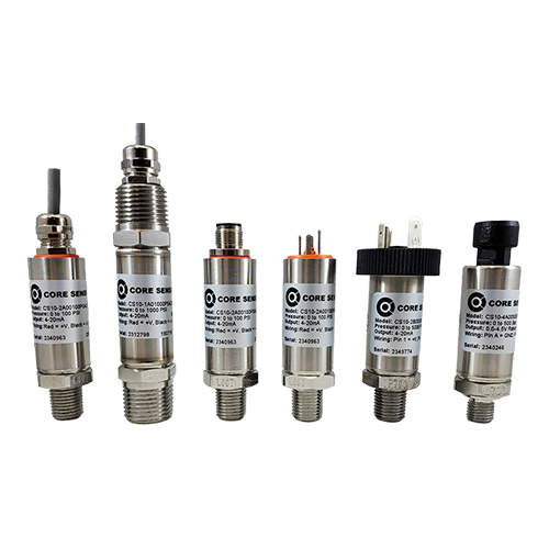CS10 Industrial Pressure Transducer, Vacuum - 45,000 PSI