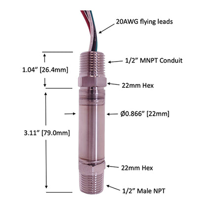 CS60 Explosion Proof Pressure Transducer