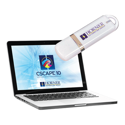 Cscape with Symbols on USB Flash Drive