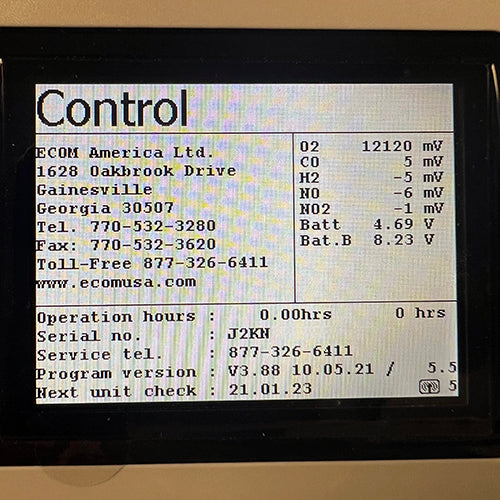 ecom-J2KNpro Expert, Emissions Analyzer