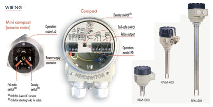 NIVOSWITCH Level Switch for Solids, Vibrating Fork