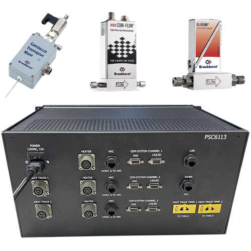 PSC Controlled Evaporation System, Vapor Generation