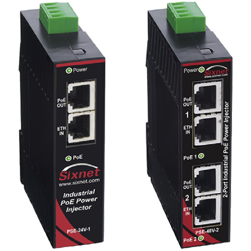 EB-PSE Series, Sixnet Power over Ethernet Injectors