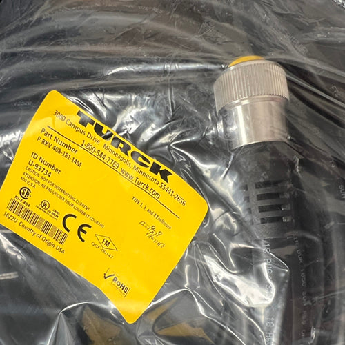 Turck Single Ended Cordset (P-RKV 408-181-14M)