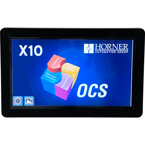 X10 Micro OCS Series HMI, 10" Touch Screen