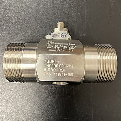 TM0100X2-NPT, TM Series - Liquid Inline Flow Meter TM0100X2-NPT, TM Series - Liquid Inline Flow Meter